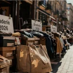 Braderie Bordeaux 2026 : étals sur la rue Sainte-Catherine, Bordeaux