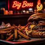 Big boss restaurant Bordeaux : burger grillé et frites maison