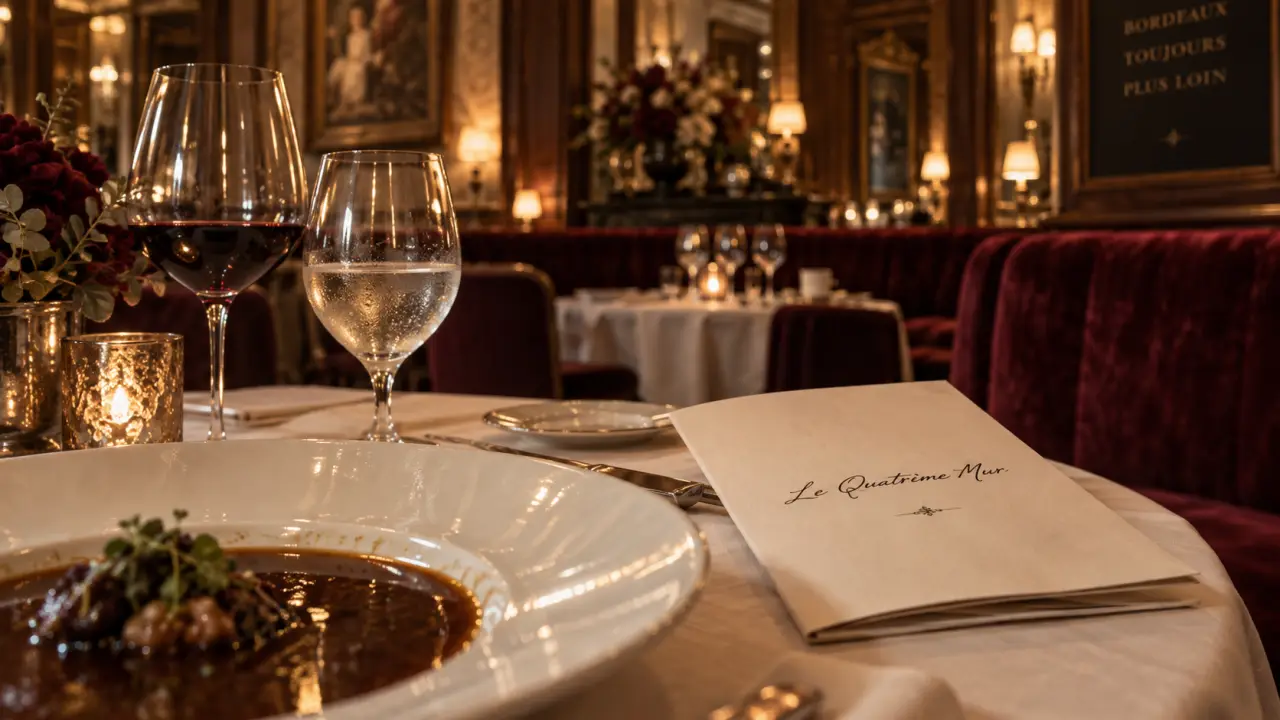 Top 3 des meilleurs restaurants gastronomiques à bordeaux : table gastronomique, menu et salle élégante
