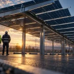 À Bacalan, 22 000 m² de panneaux solaires couvrent le parking des Trois-Cardinaux