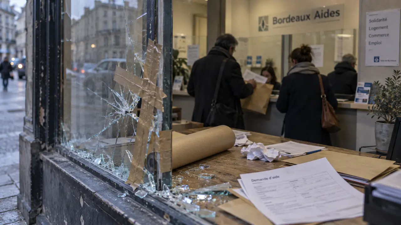 Bordeaux : aides et accompagnement pour les commerces touchés le 17 octobre