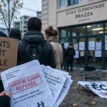 À Bordeaux, les parents d’Elsa Triolet réclament des classes moins chargées