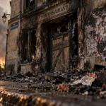 À Bordeaux, la façade du commissariat des Capucins brûlée jeudi