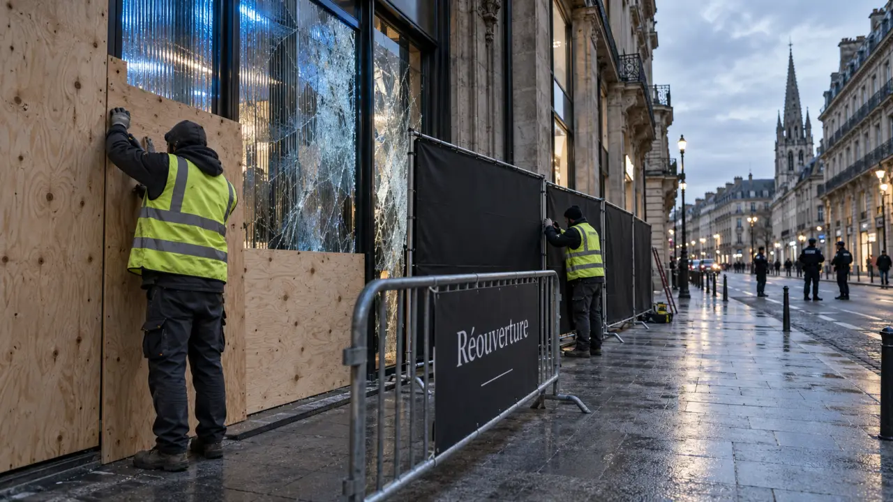 À Bordeaux, les Galeries Lafayette rouvertes sous haute vigilance