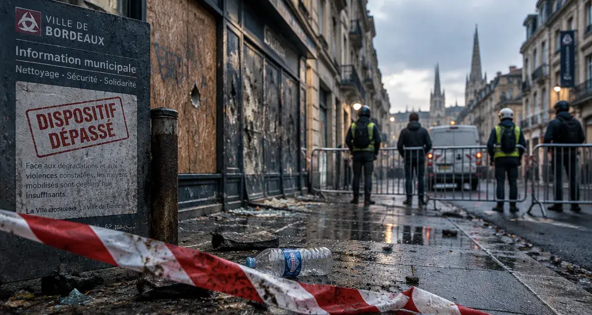 À Bordeaux, les forces de l’ordre décrivent un dispositif dépassé le 17 octobre