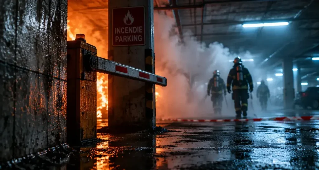 Bordeaux : un véhicule en feu dans un parking entraîne l’évacuation d’un immeuble