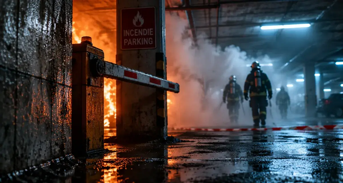 Bordeaux : un véhicule en feu dans un parking entraîne l’évacuation d’un immeuble