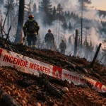 Gironde : le mégafeu de Saumos officiellement éteint