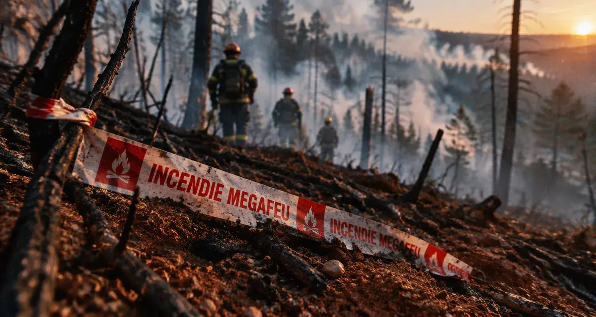 Gironde : le mégafeu de Saumos officiellement éteint