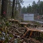LGV Bordeaux-Toulouse : les premiers déboisements contestés en Sud-Gironde