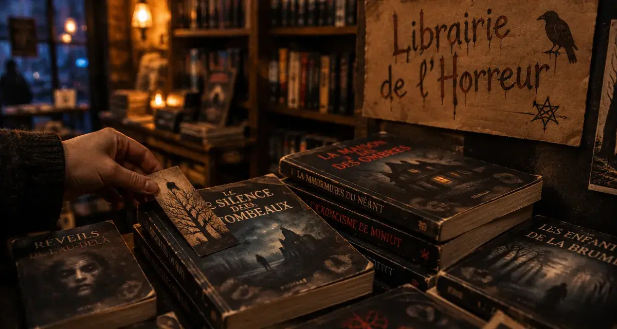 La Petite Librairie de l’Horreur ouvre place Gambetta à Bordeaux
