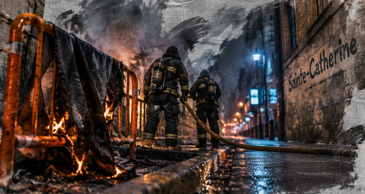 Bordeaux : un pompier blessé lors d’une manifestation rue Sainte-Catherine