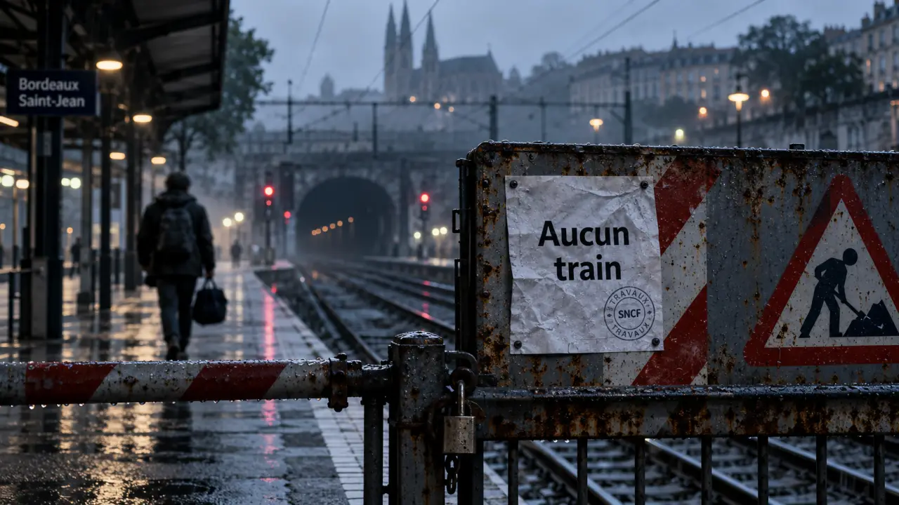 Aucun train entre Bordeaux et Langon du 21 au 26 novembre pour travaux