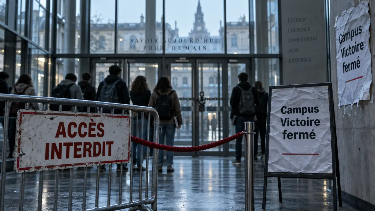 Université à Bordeaux : blocages et fermetures maintenus ce jeudi