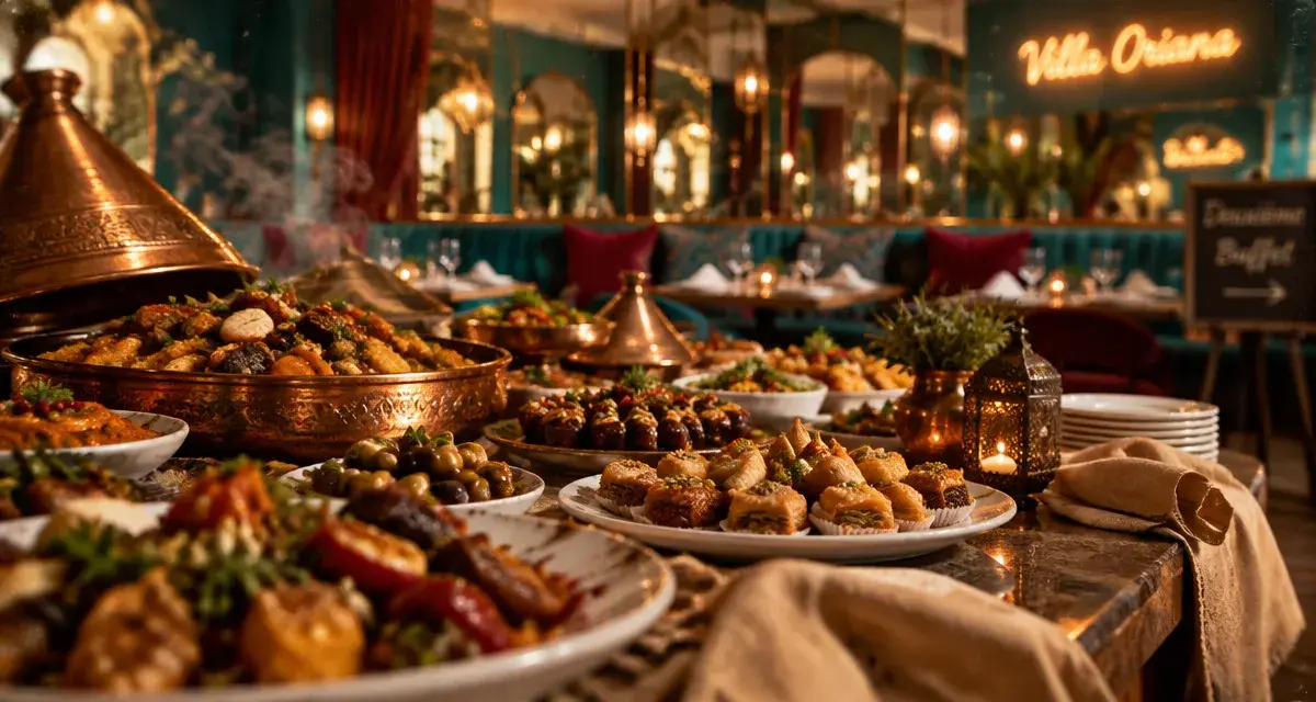 Villa Oriana ouvre un deuxième buffet marocain à Bordeaux-Lac