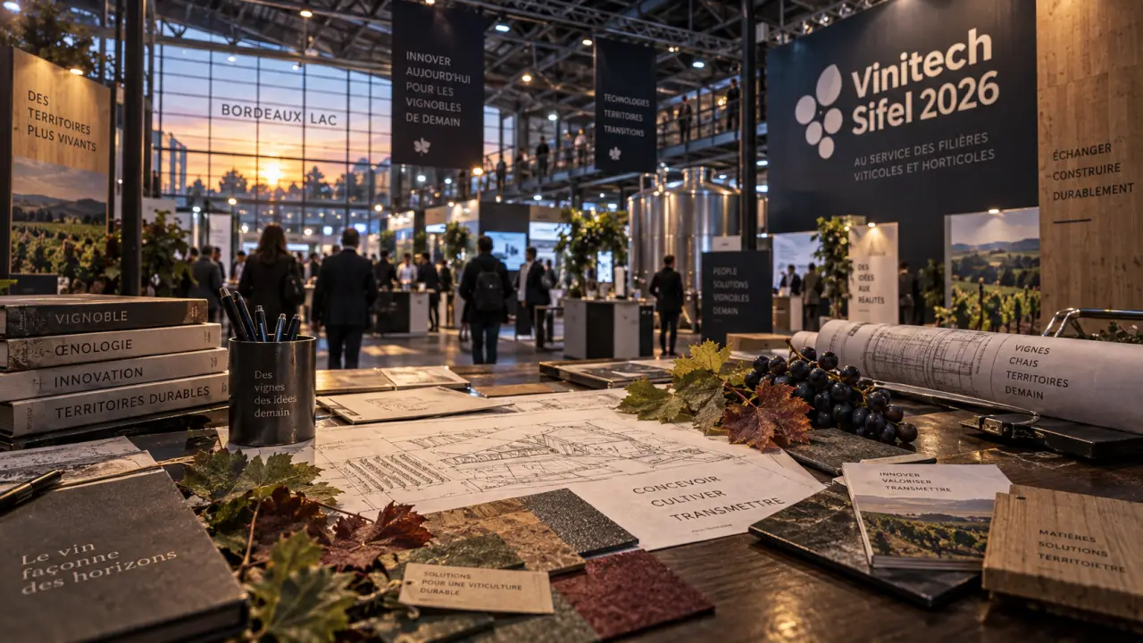 Vinitech Sifel 2026 : un rendez-vous pour la filière viticole à Bordeaux
