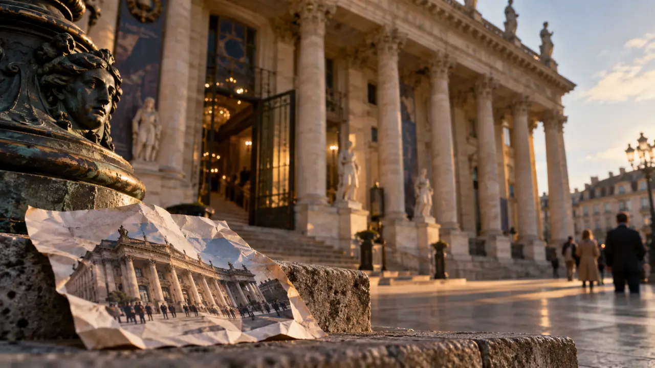 Visiter grand theatre bordeaux : entrée avec colonnes et escalier